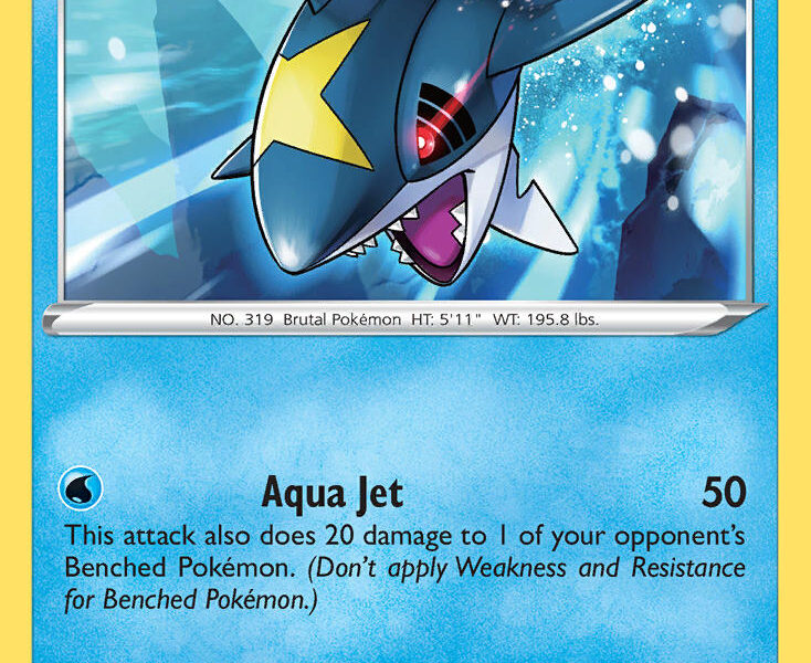Sharpedo Pokemon Kaart