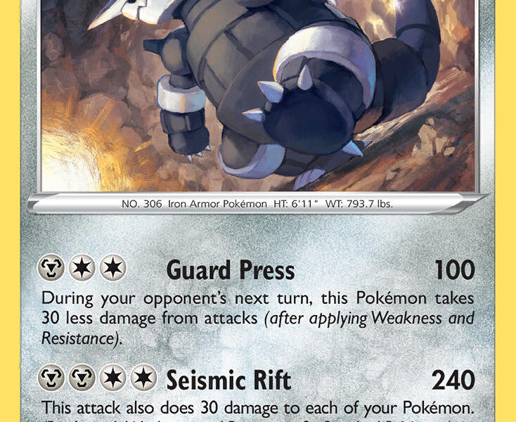 Aggron Pokemon Kaart