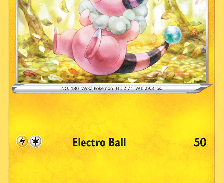 Flaaffy Pokemon Kaart