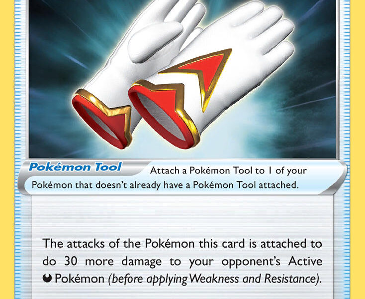 Justified Gloves Pokemon Kaart
