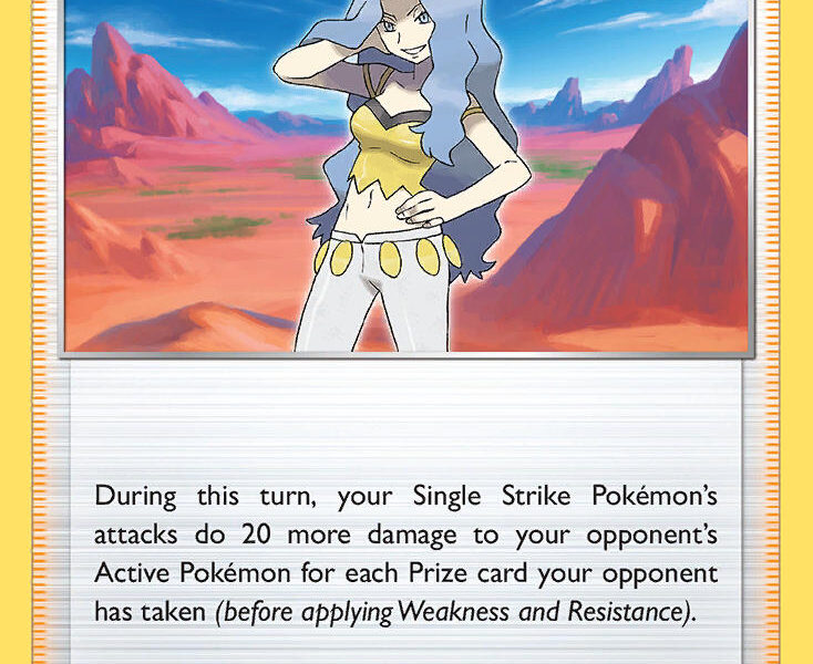 Karen’s Conviction Pokemon Kaart