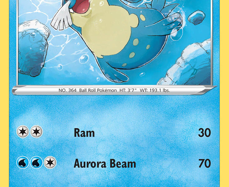 Sealeo Pokemon Kaart