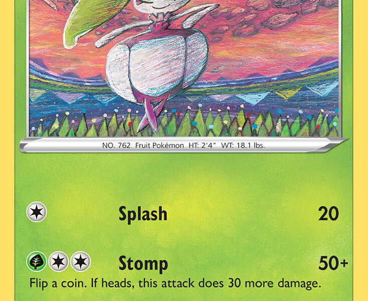 Steenee Pokemon Kaart