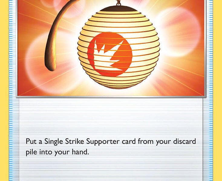 Welcoming Lantern Pokemon Kaart