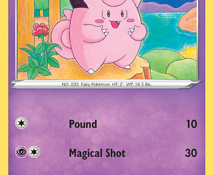 Clefairy Pokemon Kaart