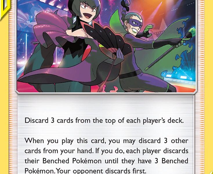 Bellelba & Brycen-Man Pokemon Kaart