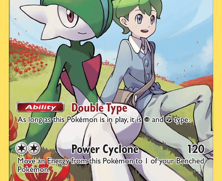 Gallade Pokemon Kaart