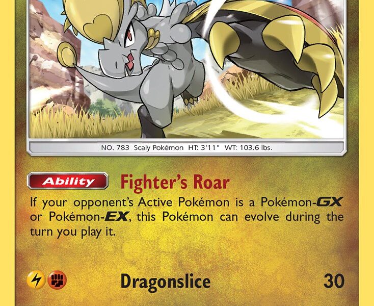 Hakamo-o Pokemon Kaart