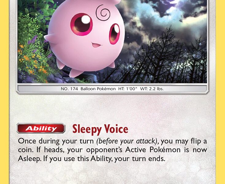 Igglybuff Pokemon Kaart