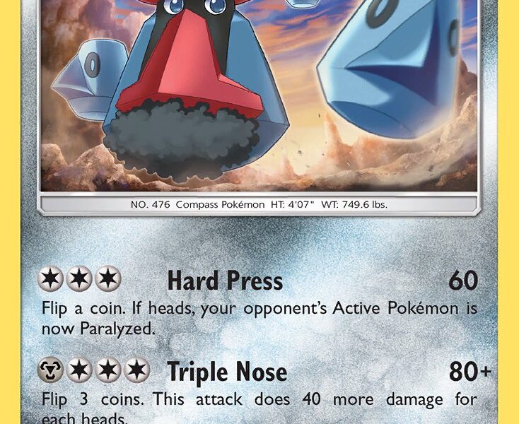 Probopass Pokemon Kaart