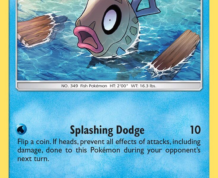 Feebas Pokemon Kaart
