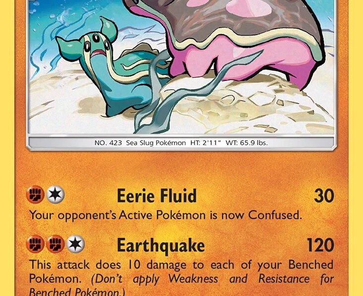 Gastrodon Pokemon Kaart