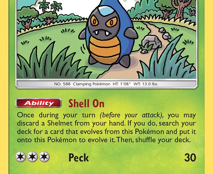 Karrablast Pokemon Kaart