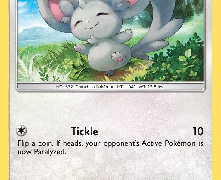 Minccino Pokemon Kaart