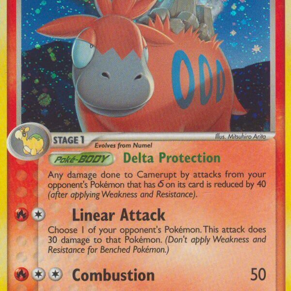 Camerupt Pokemon Kaart