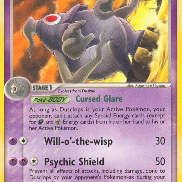 Dusclops Pokemon Kaart
