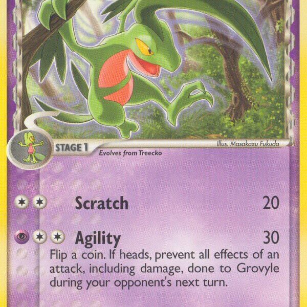 Grovyle Pokemon Kaart
