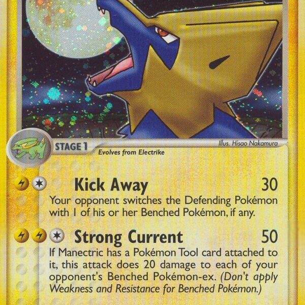 Manectric Pokemon Kaart