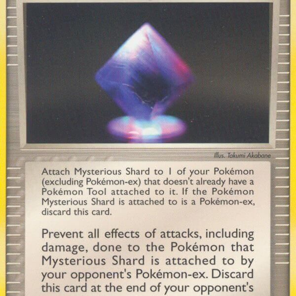 Mysterious Shard Pokemon Kaart