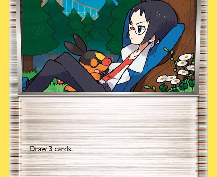 Cheren Pokemon Kaart