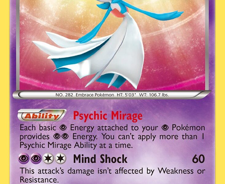Gardevoir Pokemon Kaart