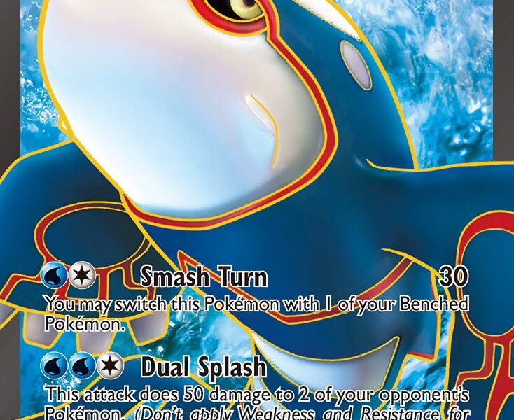 Kyogre-EX Pokemon Kaart