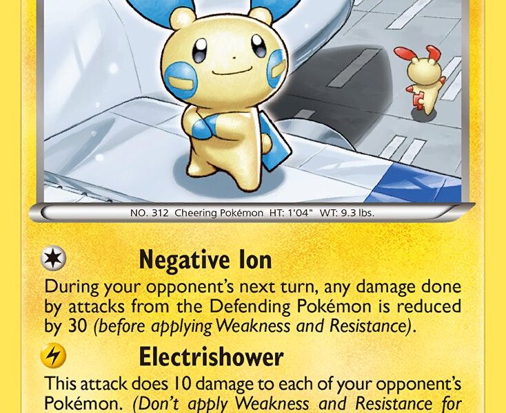 Minun Pokemon Kaart
