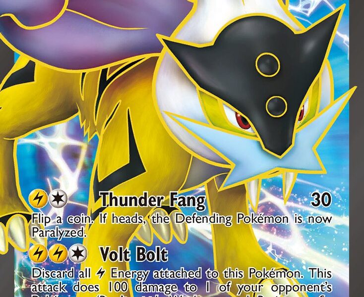 Raikou-EX Pokemon Kaart