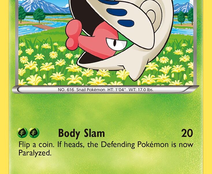 Shelmet Pokemon Kaart