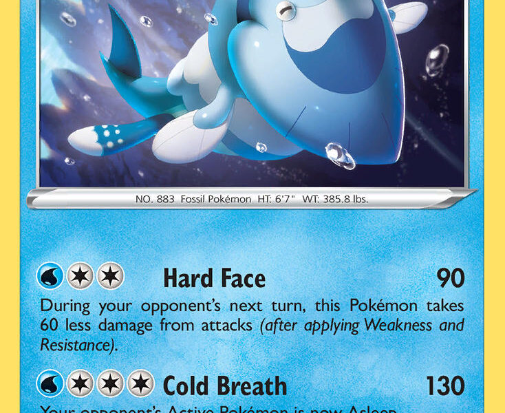 Arctovish Pokemon Kaart