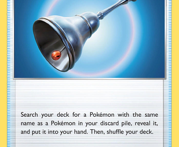 Familiar Bell Pokemon Kaart