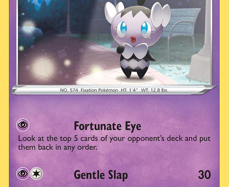 Gothita Pokemon Kaart
