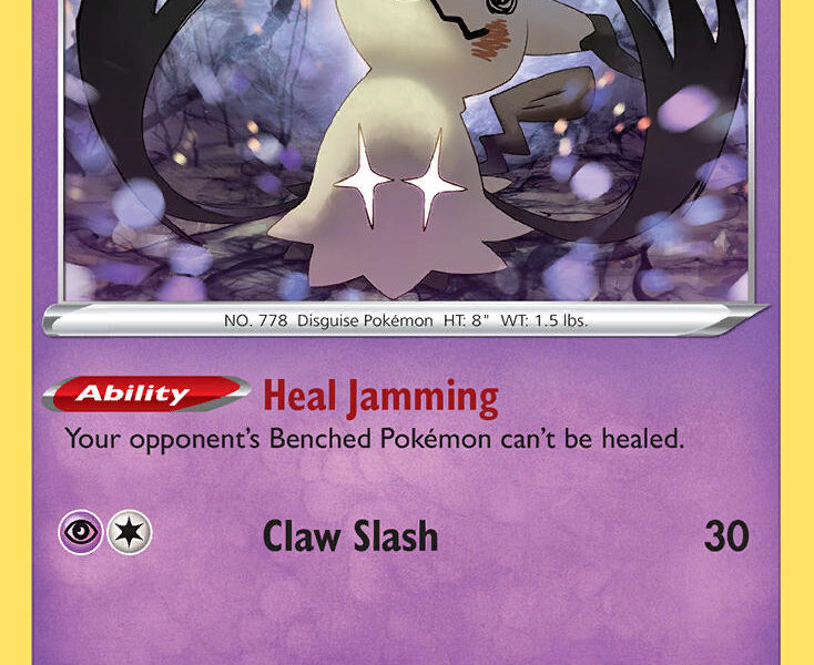 Mimikyu Pokemon Kaart