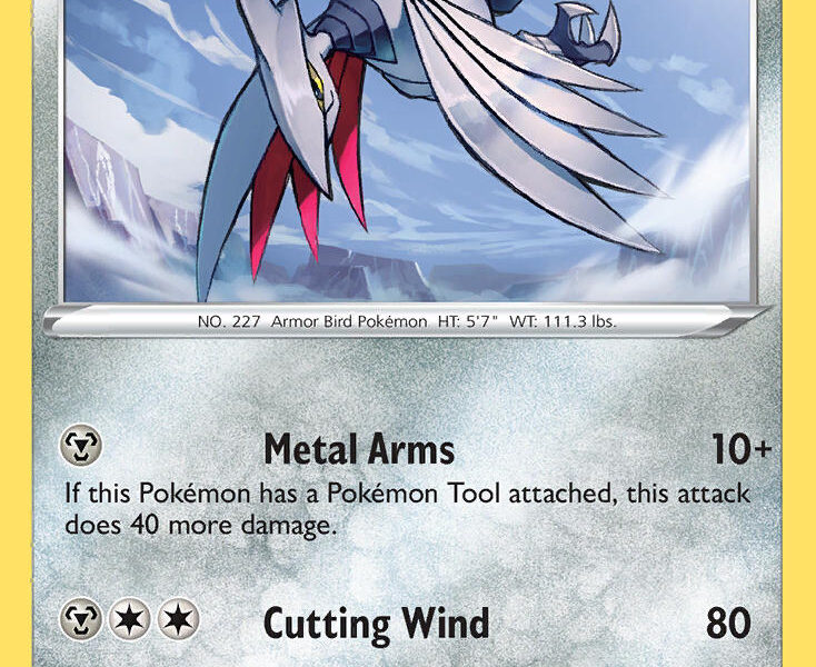 Skarmory Pokemon Kaart