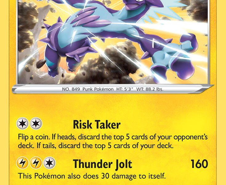 Toxtricity Pokemon Kaart