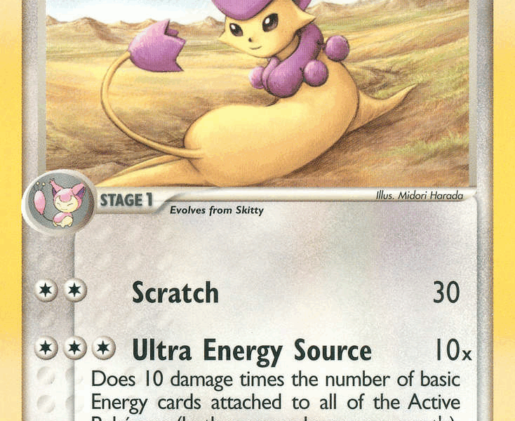 Delcatty Pokemon Kaart