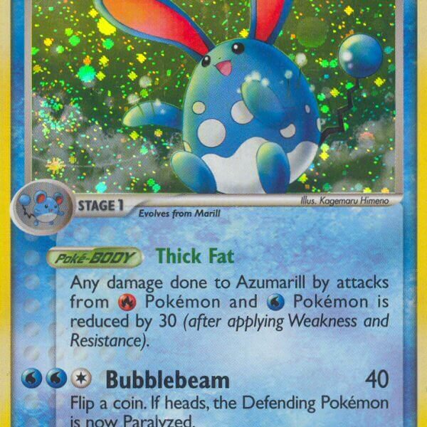 Azumarill Pokemon Kaart