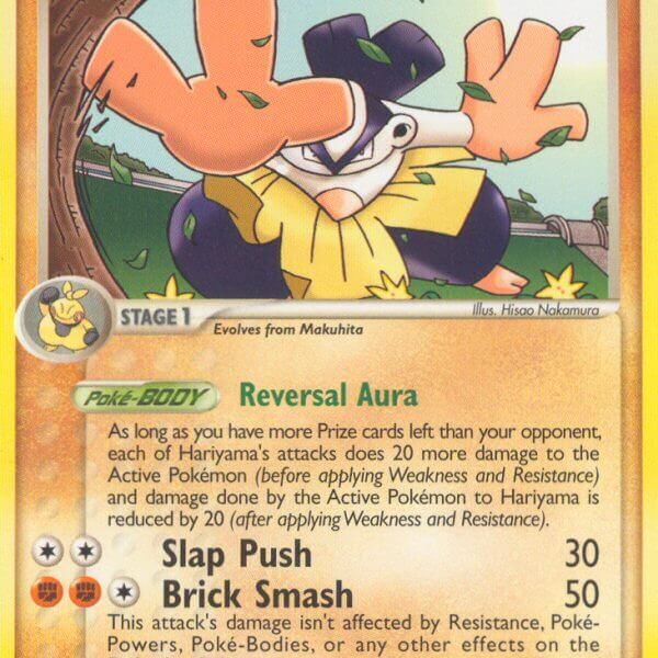 Hariyama Pokemon Kaart
