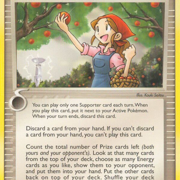 Holon Lass Pokemon Kaart