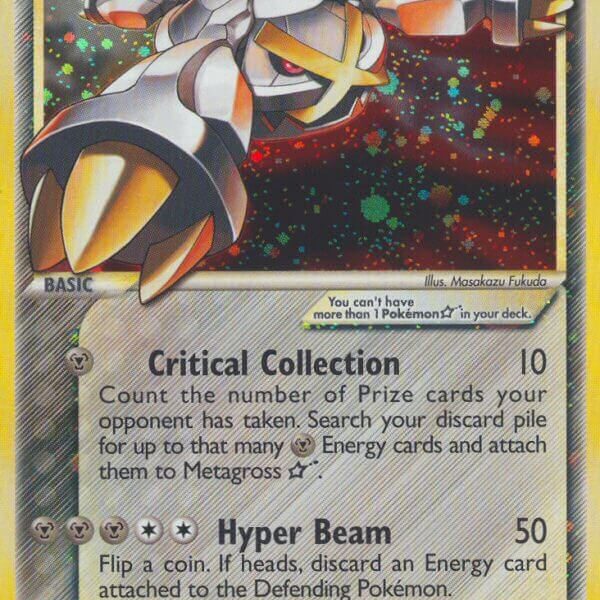 Metagross Star Pokemon Kaart