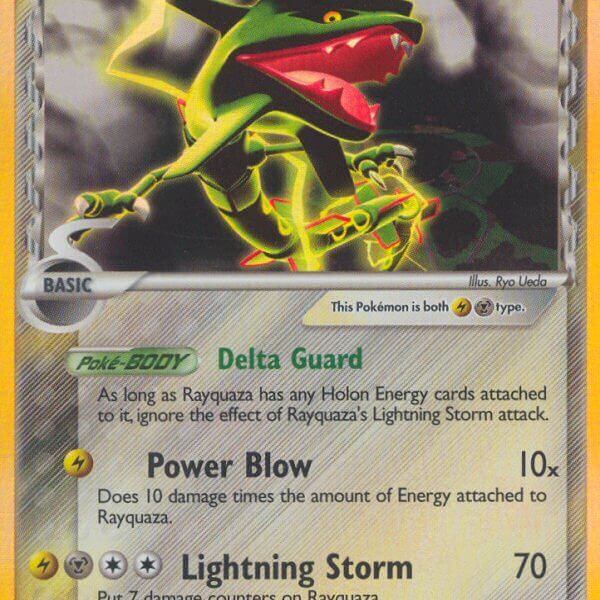 Rayquaza Pokemon Kaart