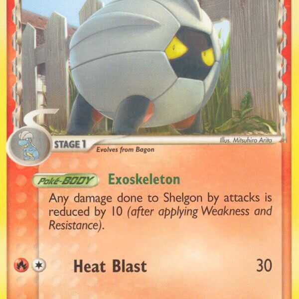 Shelgon Pokemon Kaart