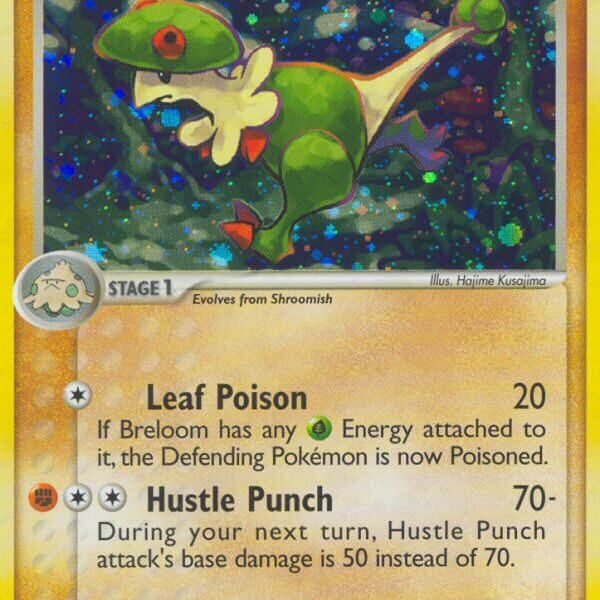 Breloom Pokemon Kaart