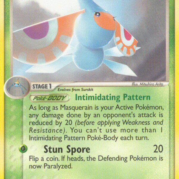 Masquerain Pokemon Kaart