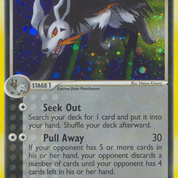 Mightyena Pokemon Kaart