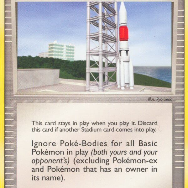Space Center Pokemon Kaart