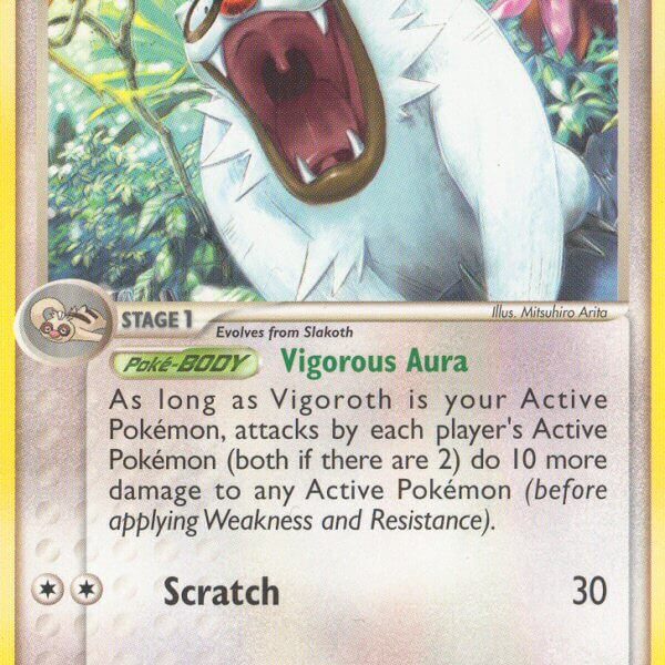 Vigoroth Pokemon Kaart