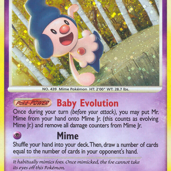 Mime Jr. Pokemon Kaart