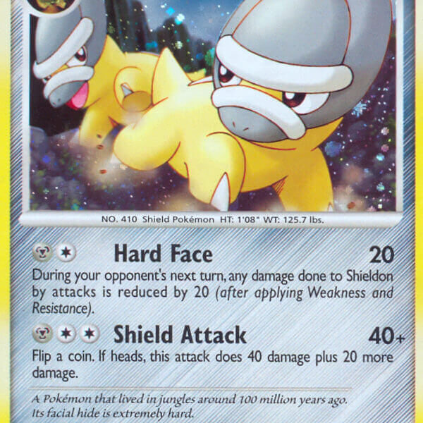 Shieldon Pokemon Kaart