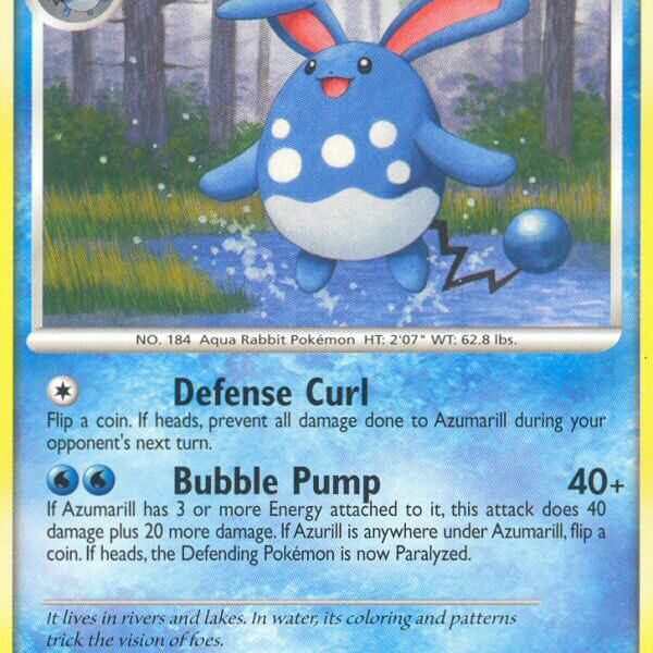 Azumarill Pokemon Kaart